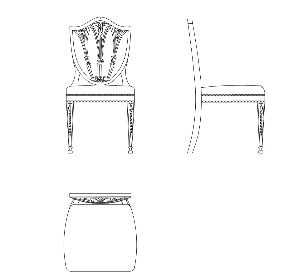 Ghế Gỗ Cổ Điển - Mẫu 10