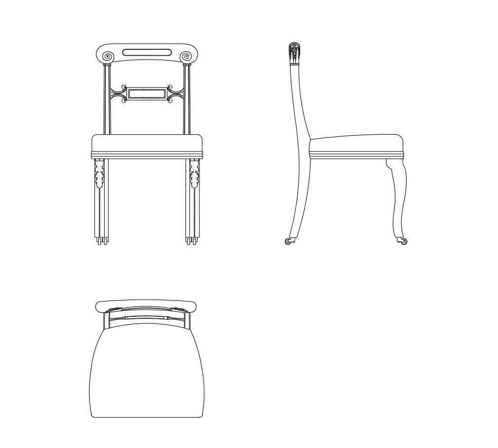 Ghế Gỗ Cổ Điển - Mẫu 11